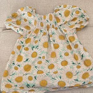 Zara Kids Dress with Yellow Floral Pattern